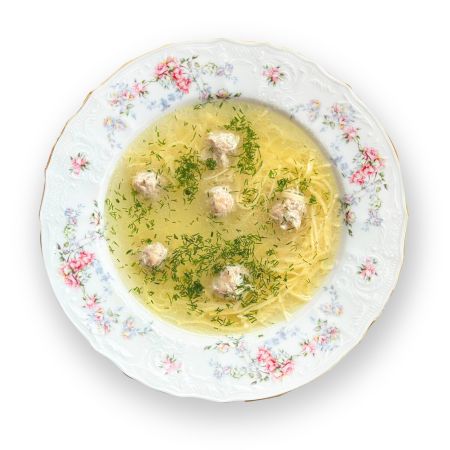 Суп-лапша домашняя с фрикадельками (250 г)